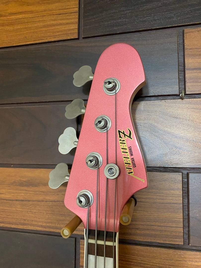 【SALE】弦2PCおまけ！ATELIER Z PJエレキベース バーガンディ