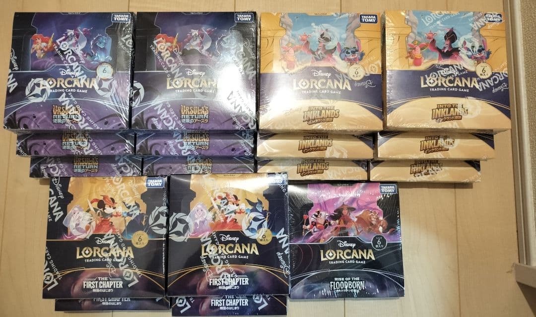 Disney Lorcana トレーディングカードゲーム 新品 17boxセット