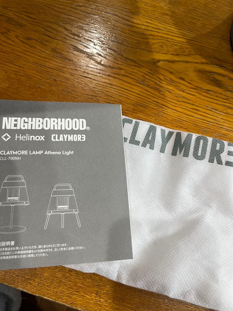 NEIGHBORHOOD ×CLAYMOR3×HELINOX LED ランタン