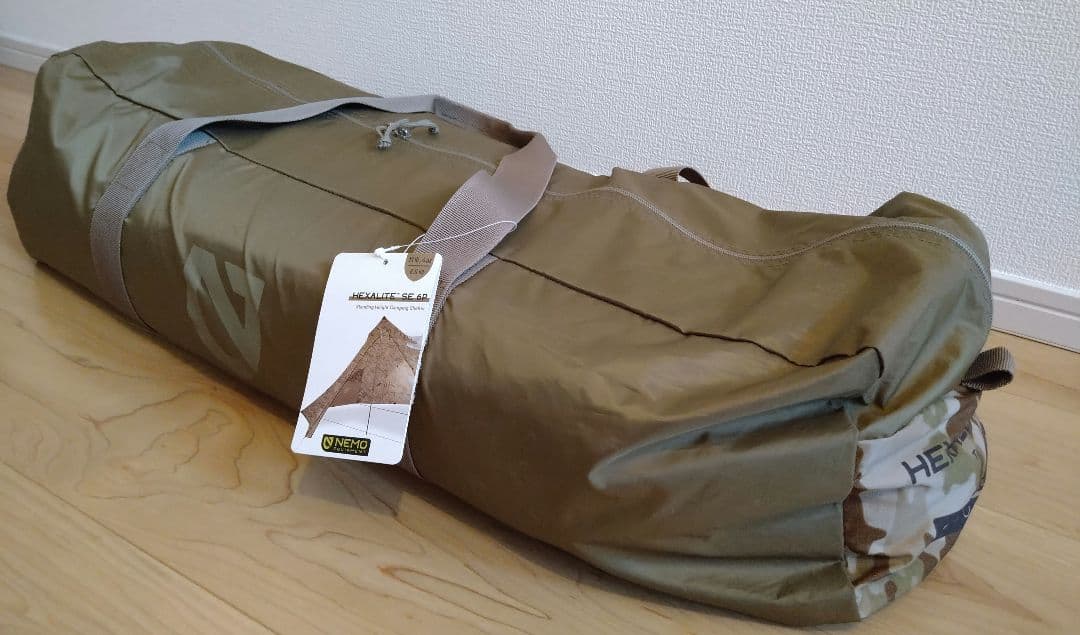 NEMOニーモ　ヘキサライト　マルチカムアリッド　テント　タープ