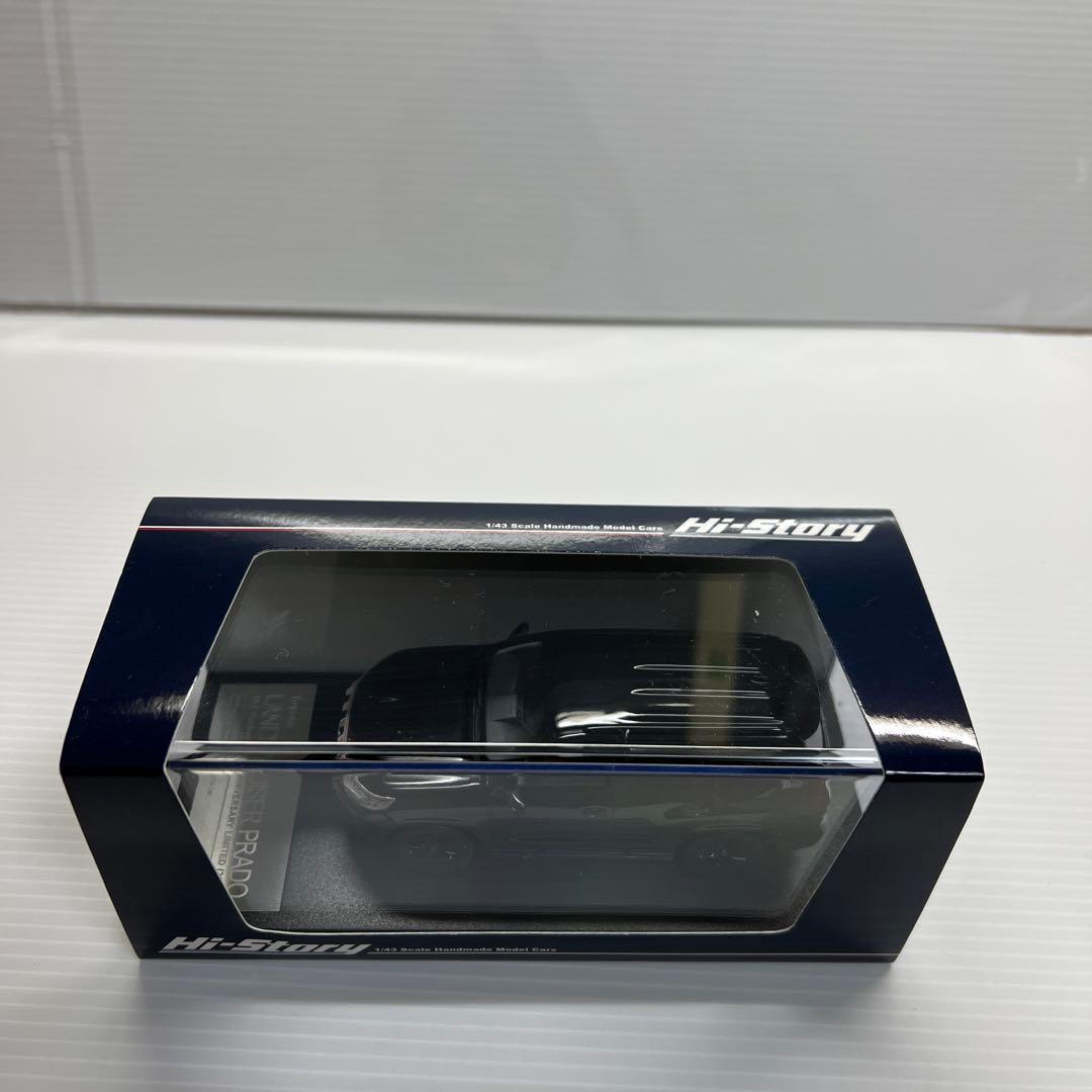 最後の一台！Hi-Story 1/43 ランドクルーザープラドミニカー　ブラック