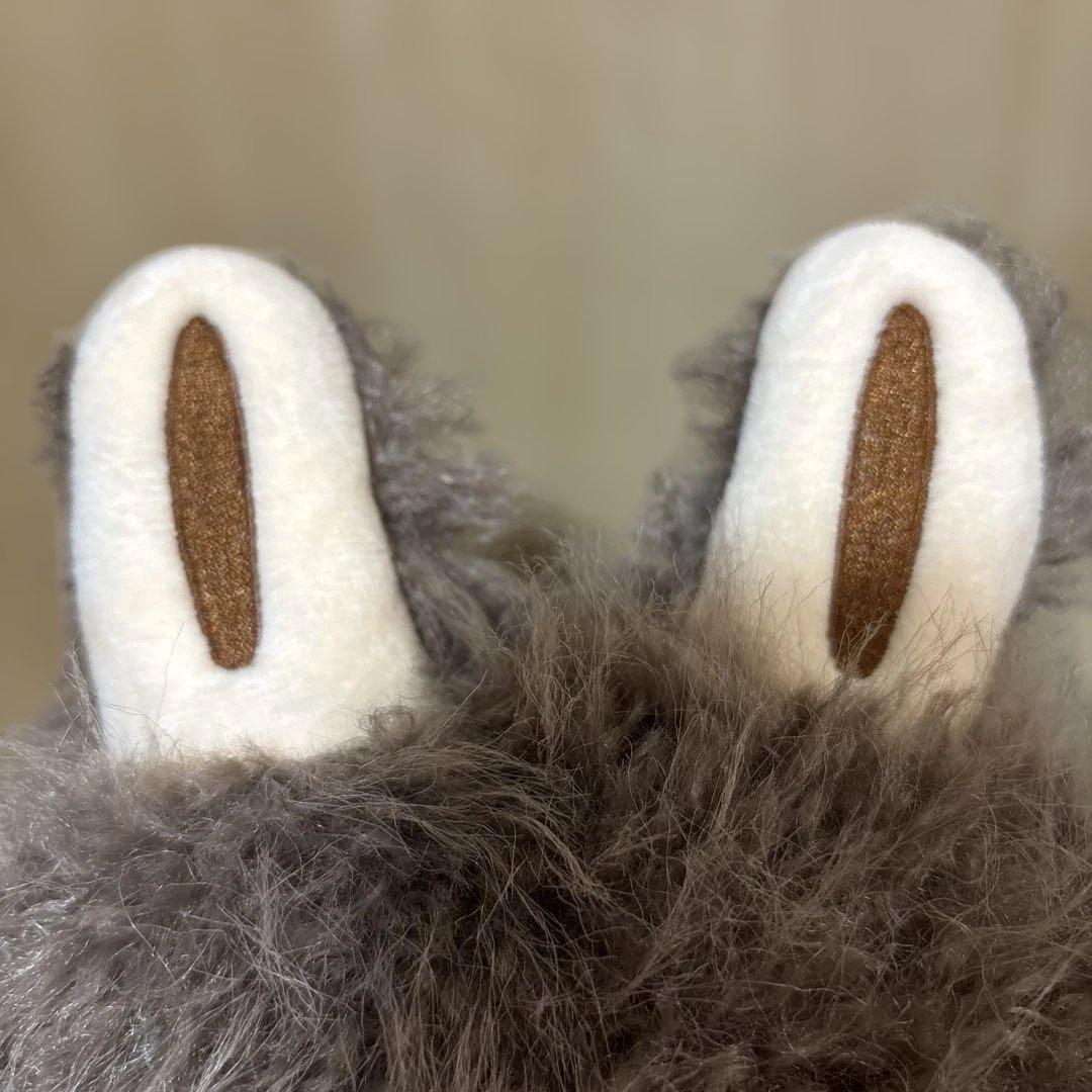 海外輸入 38cm (実寸36cm？) BIGサイズジモモ ラブブ 茶色 訳あり