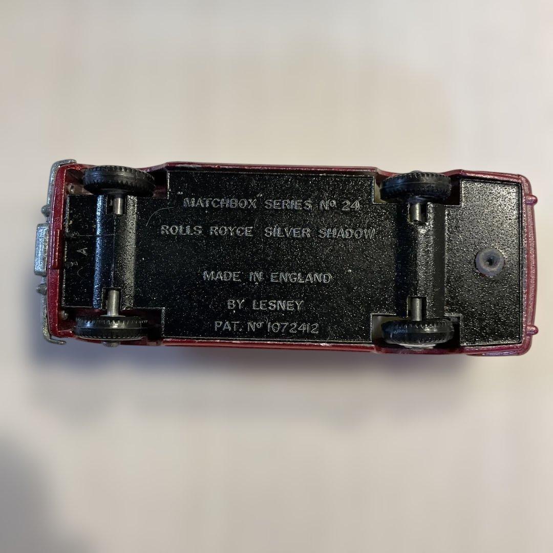 ミニカー　マッチボックス　24 ロールスロイス　シルバーシャドウ