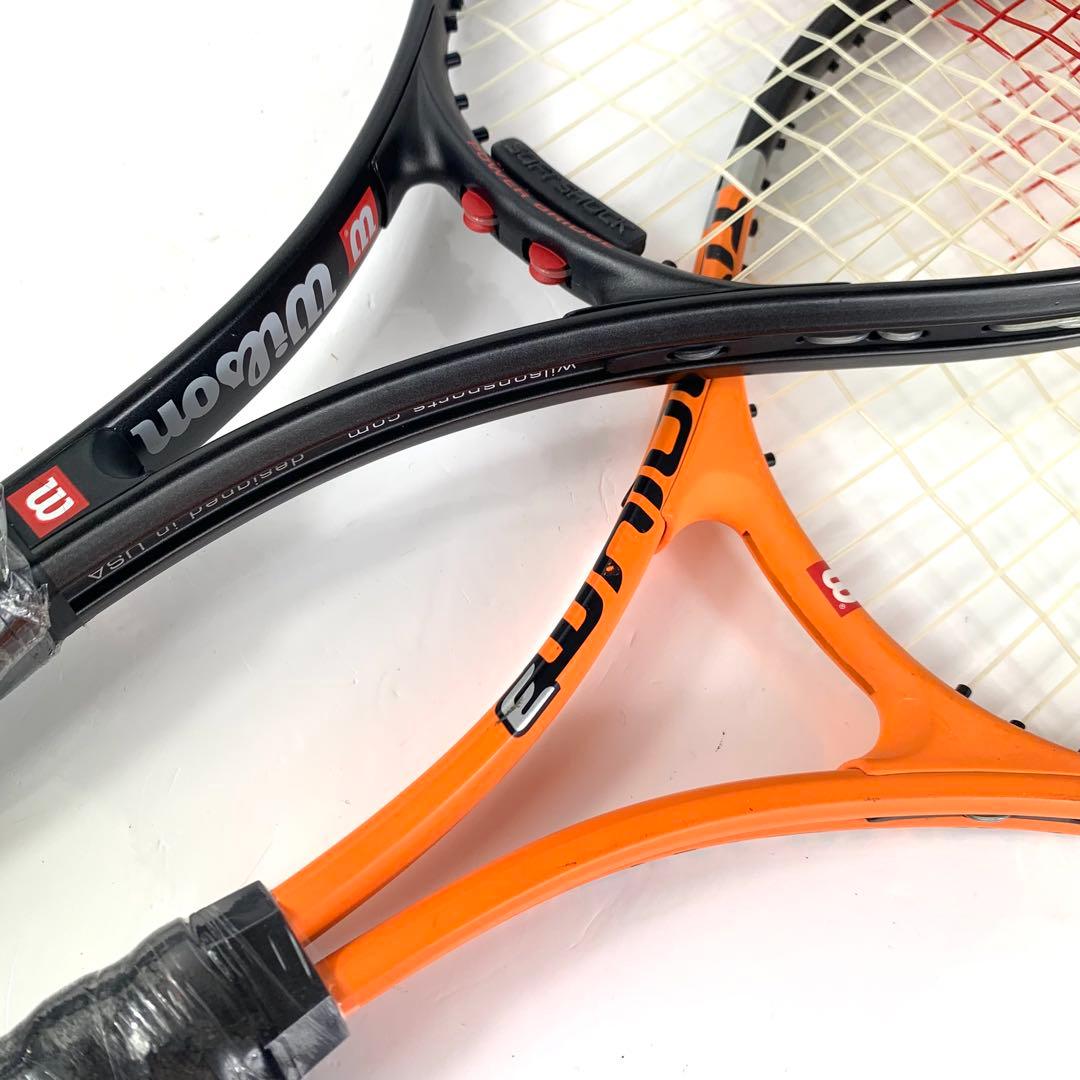 Wilson 硬式テニスラケット 2本セット HR-5500 極美品 チタニウム