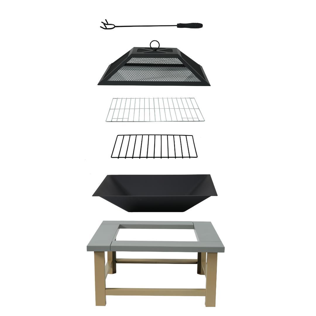 ファイヤーピット 焚き火台 バーベキューコンロ 焚火台BBQコンロ 焚き火台