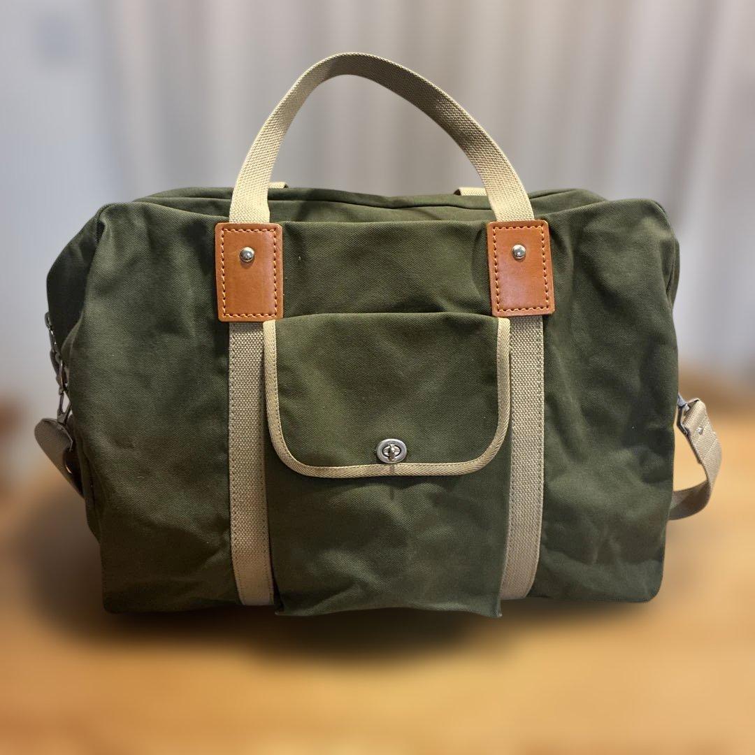 一澤帆布　ボストンバック　大きめ