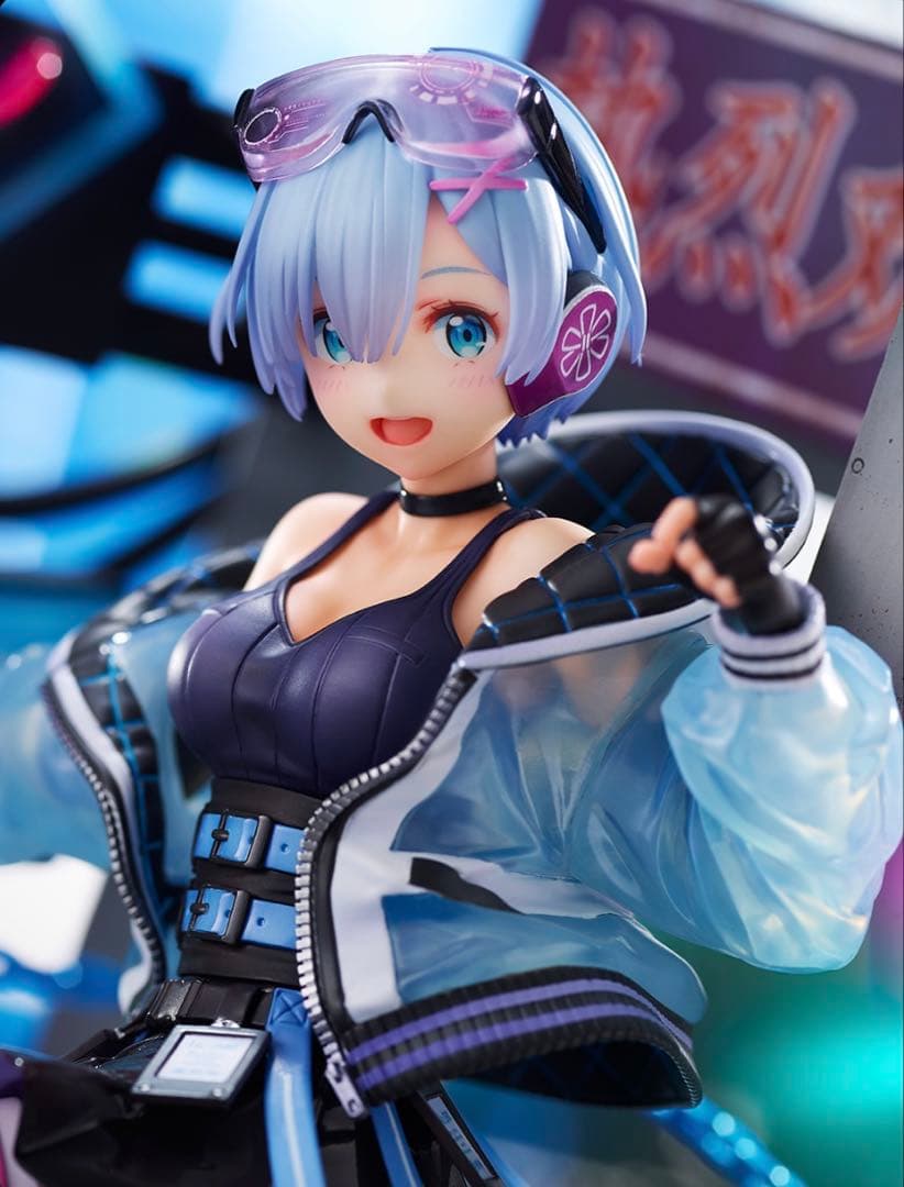 【新品:未開封】限定品付 ラム レム Neon City Ver. フィギュア