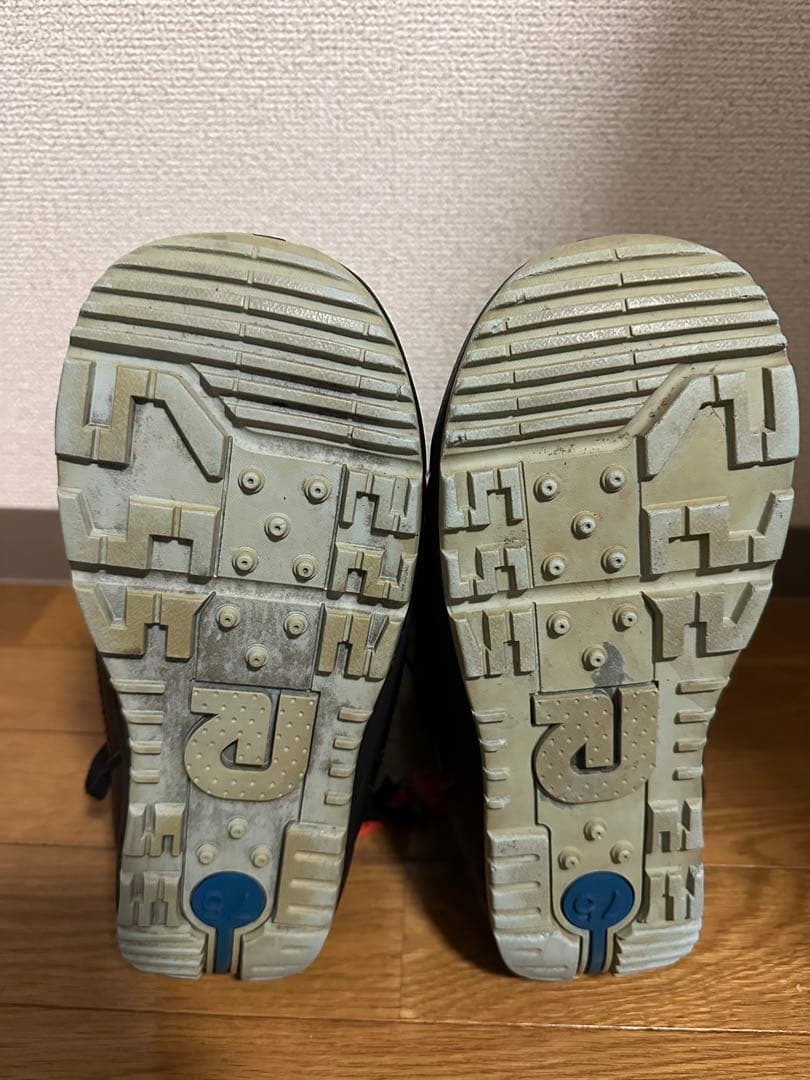 BURTON スノーボードブーツ ブラック/ライトブルー 24.5cm boa