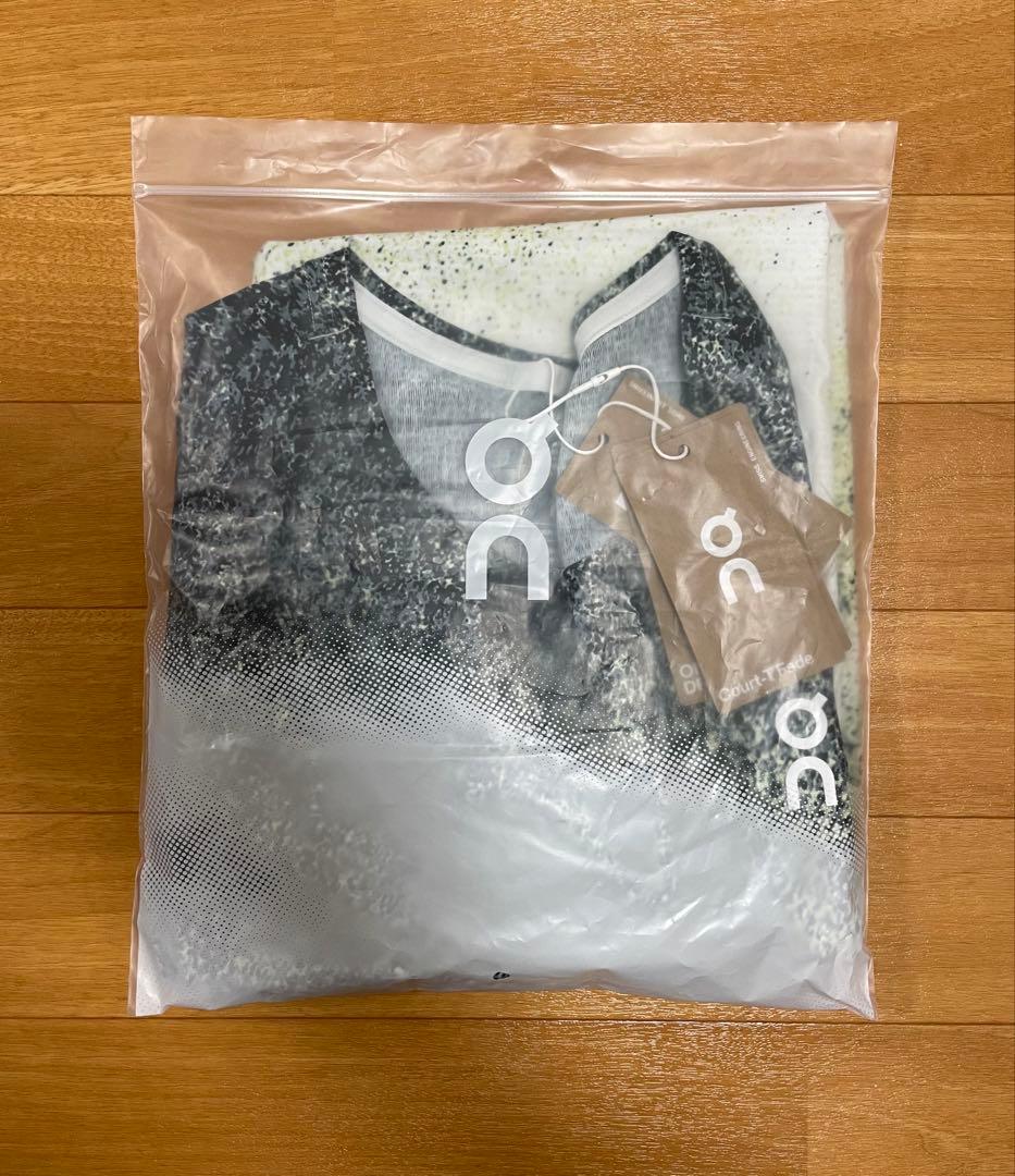 ウェア On Men's Court-T Fade Mineral | White