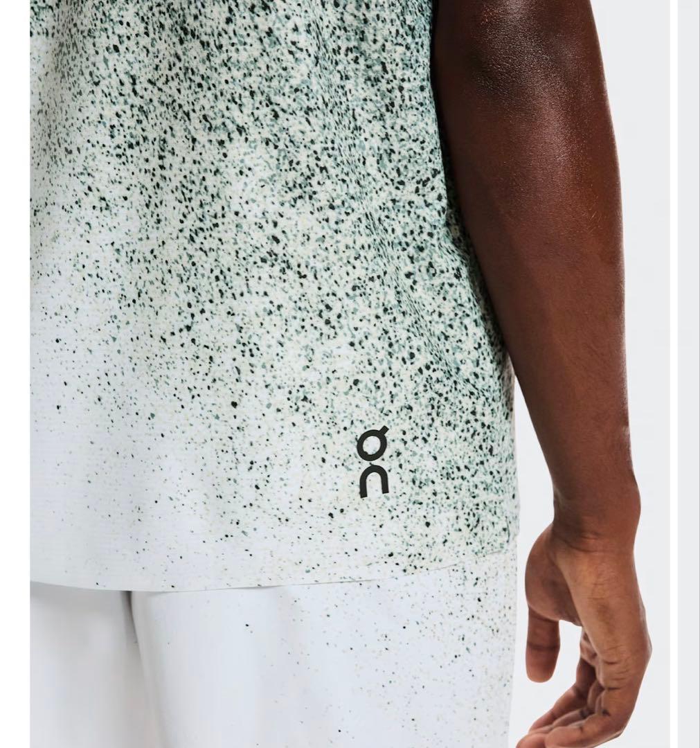 ウェア On Men's Court-T Fade Mineral | White