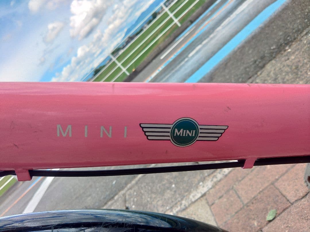 MINI　シティサイクル　ピンク　26インチ　6段ギア　可愛い自転車　持帰り専用