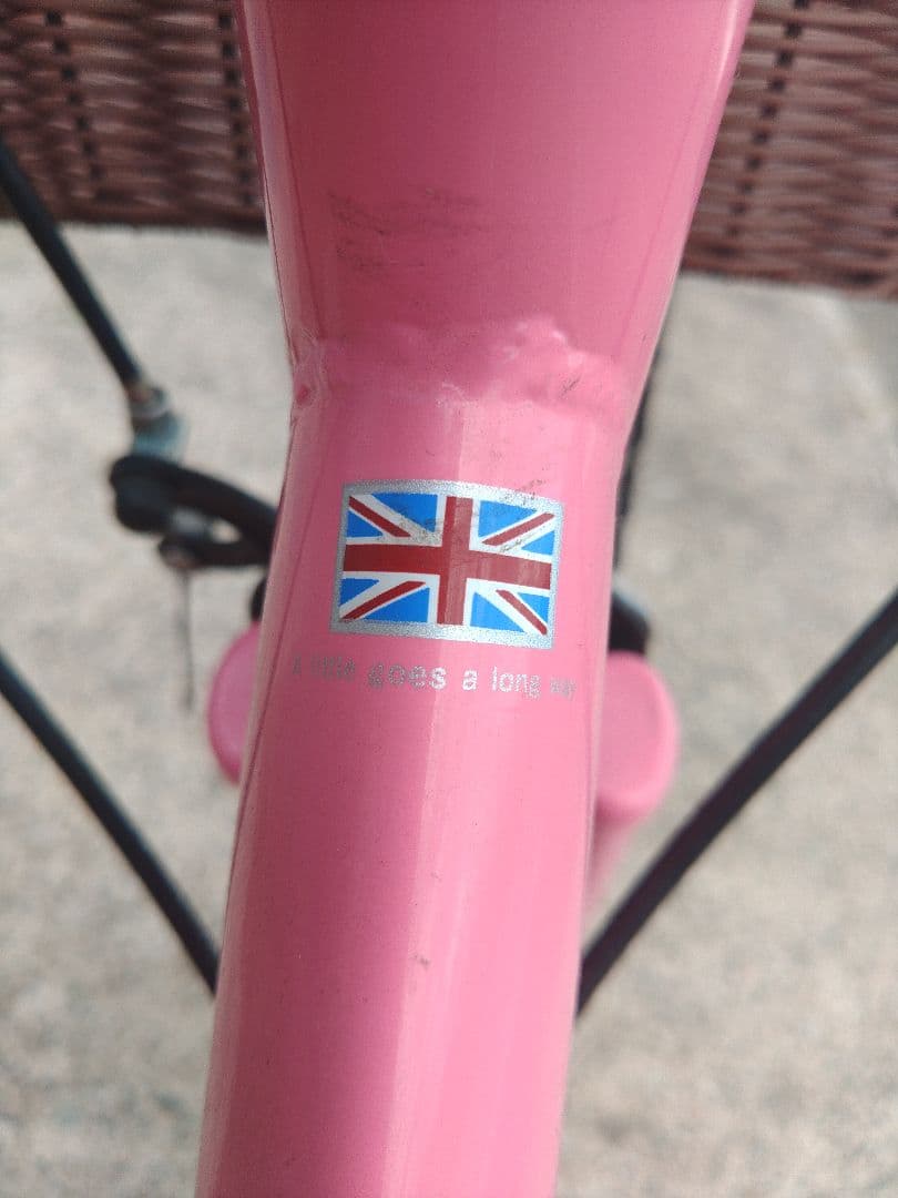 MINI　シティサイクル　ピンク　26インチ　6段ギア　可愛い自転車　持帰り専用