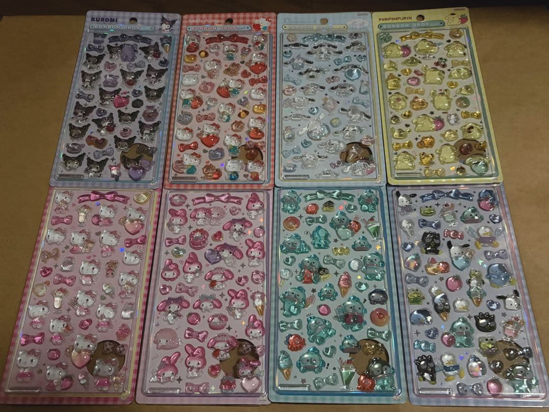 ボンボンドロップシール　サンリオ　第2弾　正規品　8種