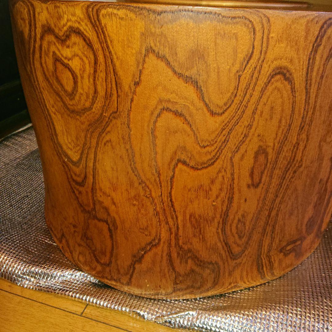 火鉢、木製くりぬき