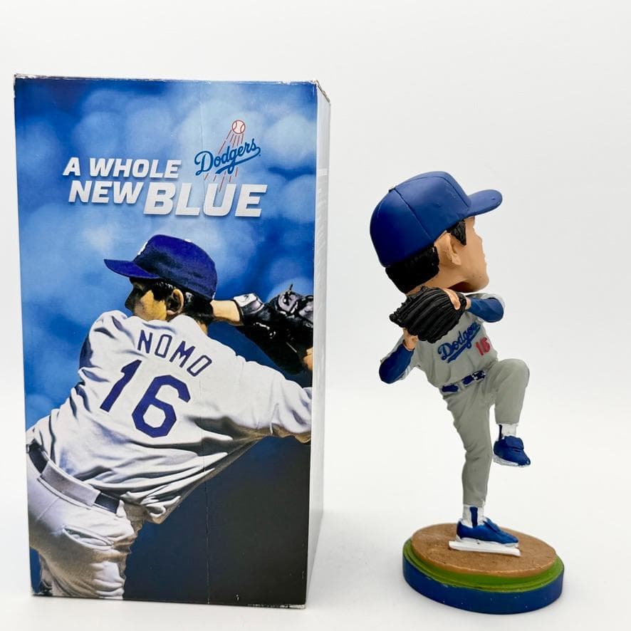 野茂英雄 2013年 球場配布 非売品 トルネード ボブルヘッド ドジャース