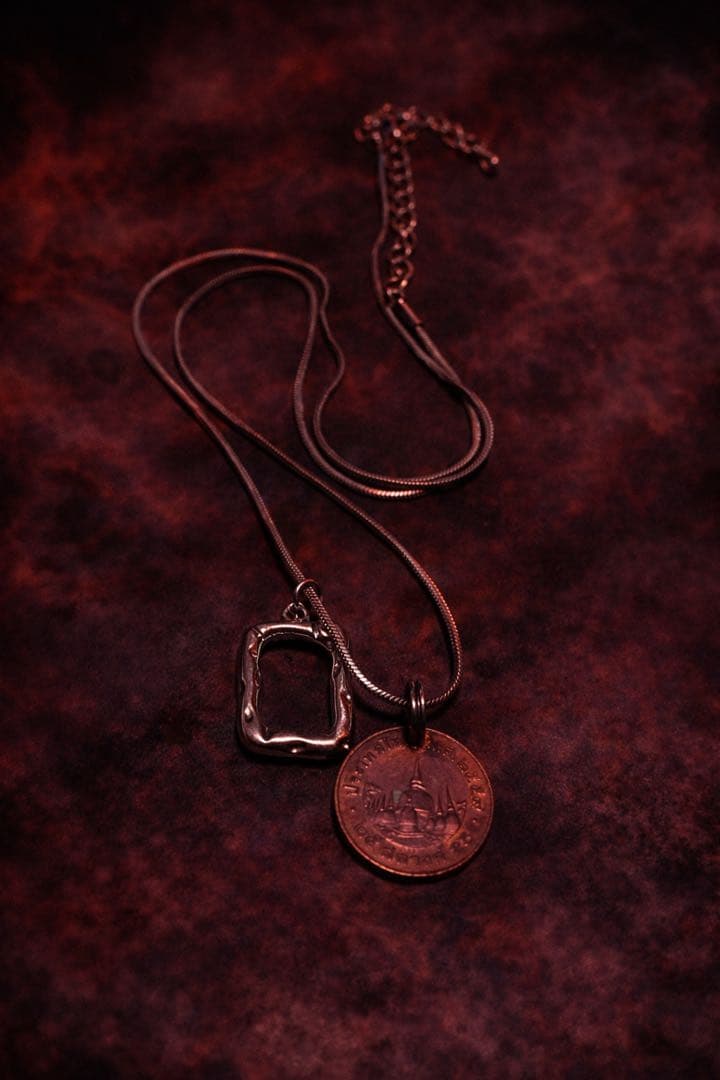 【特級呪物】巡徳金貨〜タイ25サタンネックレス〜　縁起物　開運　金運　引き寄せ