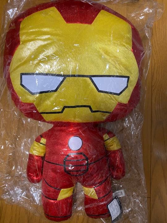 MARVEL GO GO  アイアンマン ギガジャンボ　メタリック生地ぬいぐるみ