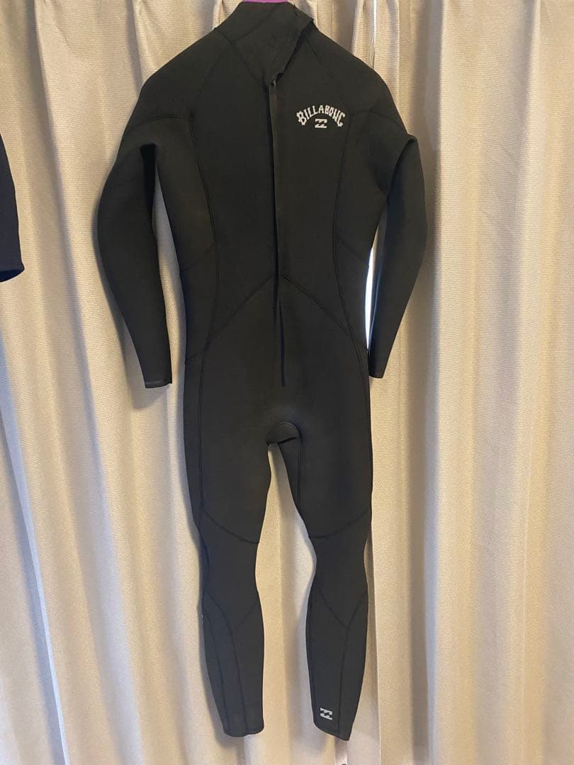 ビラボンウエットスーツgraphere 4mm 3mm フルスーツ中古品