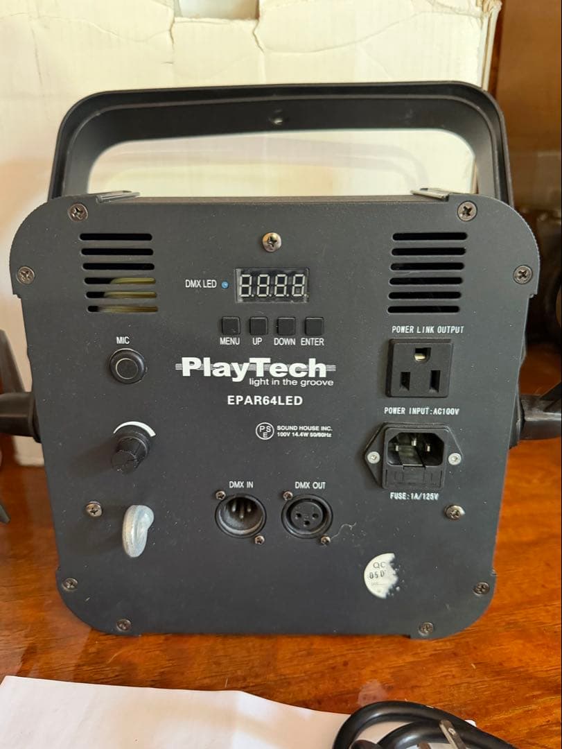 PlayTech EPAR64LED LEDパーライト 2台セット