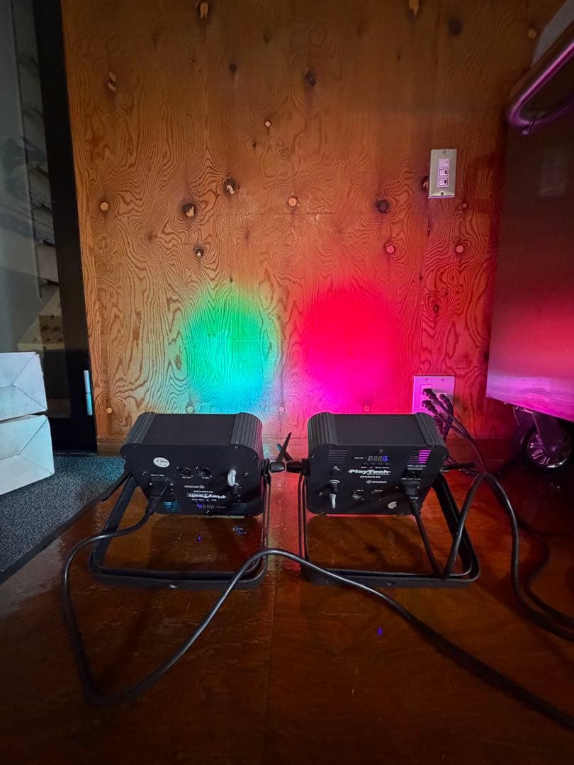 PlayTech EPAR64LED LEDパーライト 2台セット