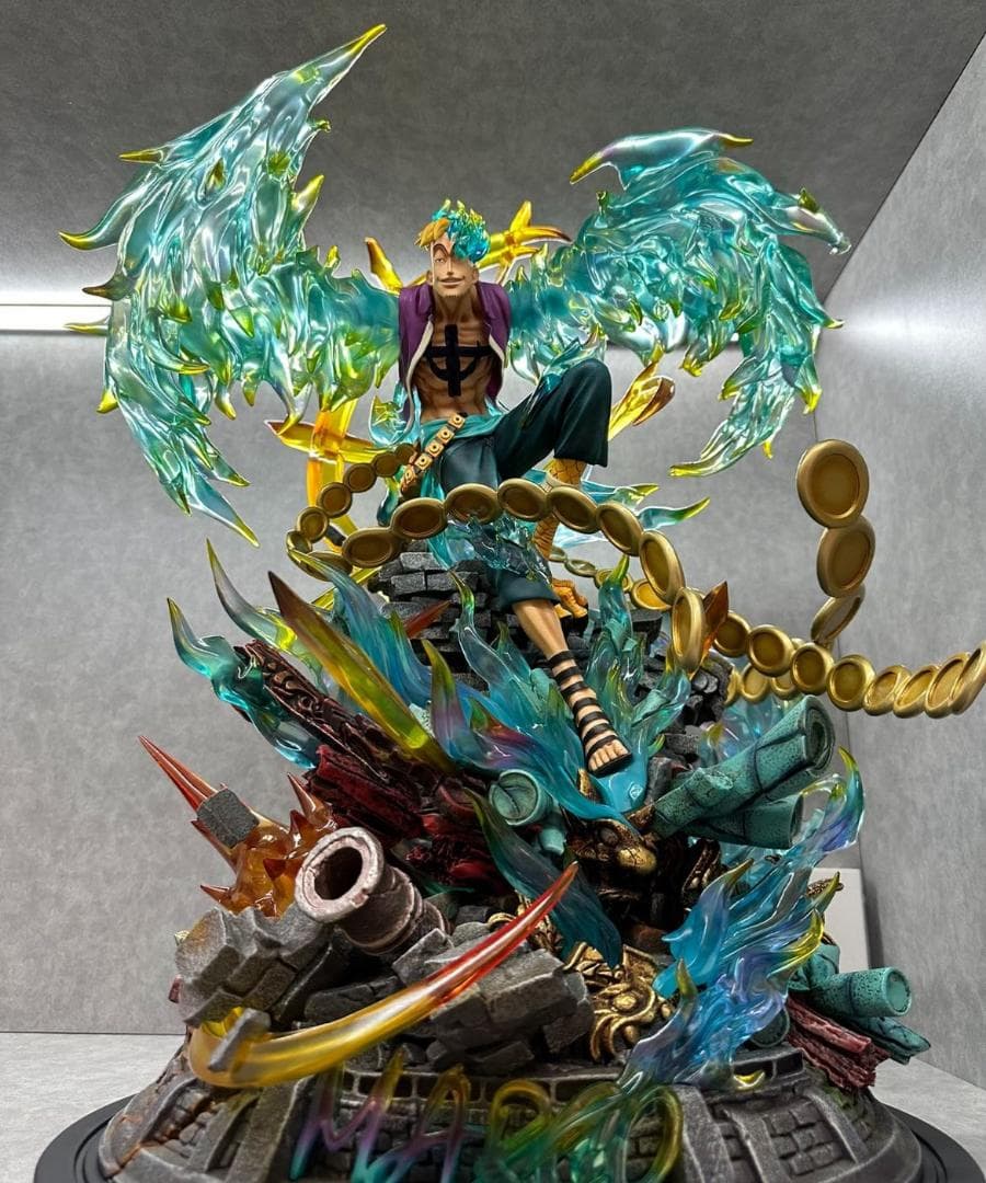 ワンピース SoulWing マルコ ガレージキット ガレキ スタチュー