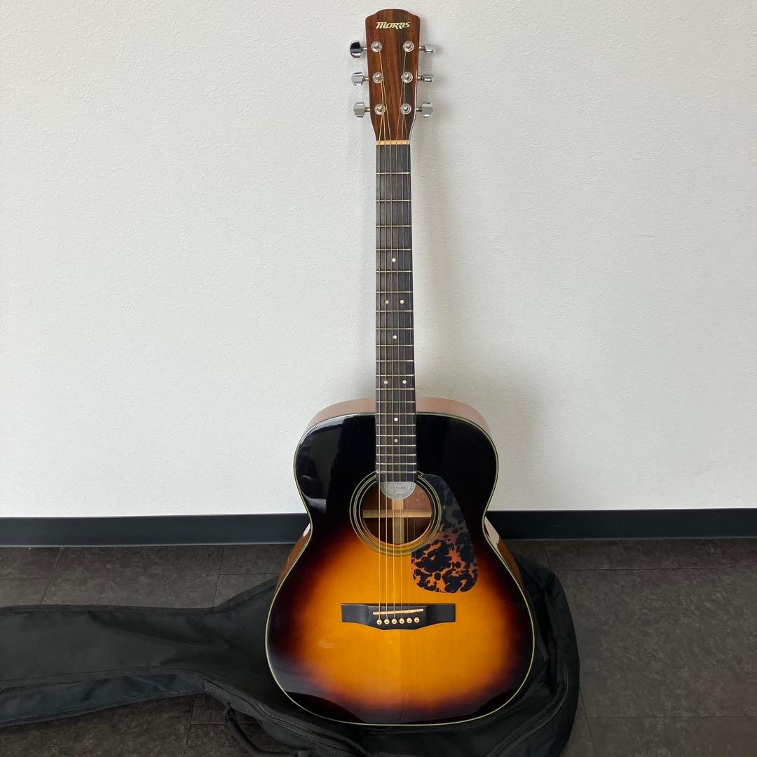 値下げ！Morris モーリス アコースティックギター F-01TS ケース付き