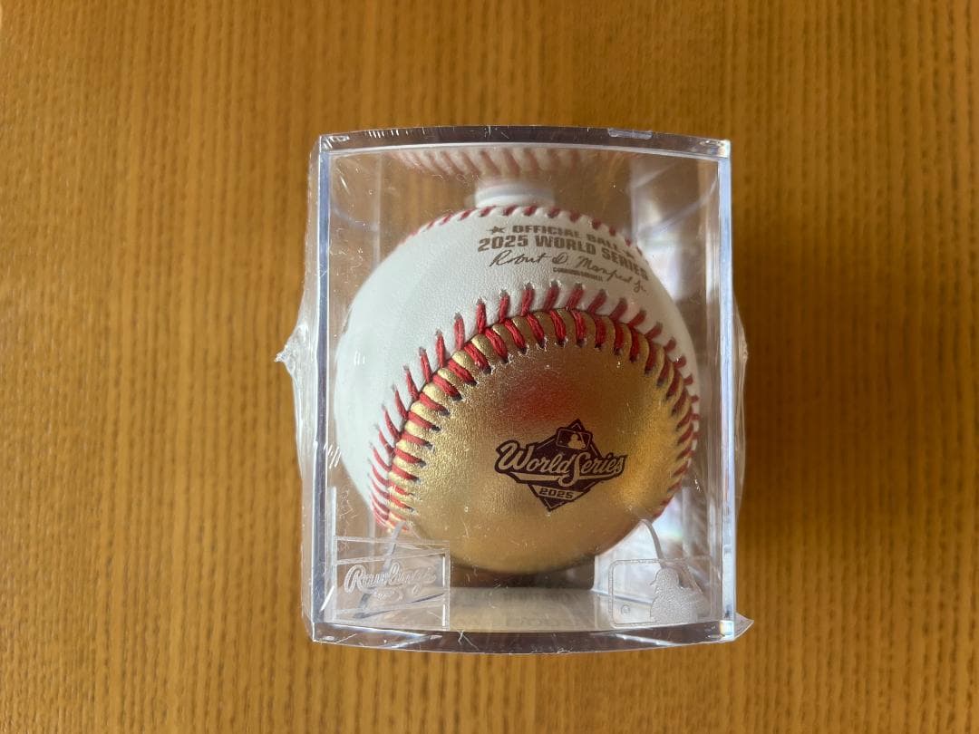 記念グッズ 2025 MLB World Series Team Logo Baseball