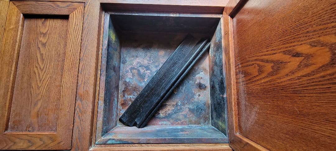 最終値下げ中 最高級　囲炉裏テーブル　昭和レトロ 火鉢 古民家家具　希少 木製