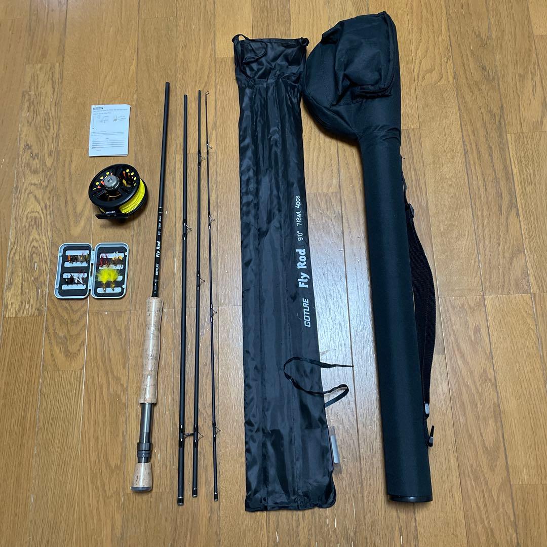 GOTURE Fly Rod 9フィート 4セクション