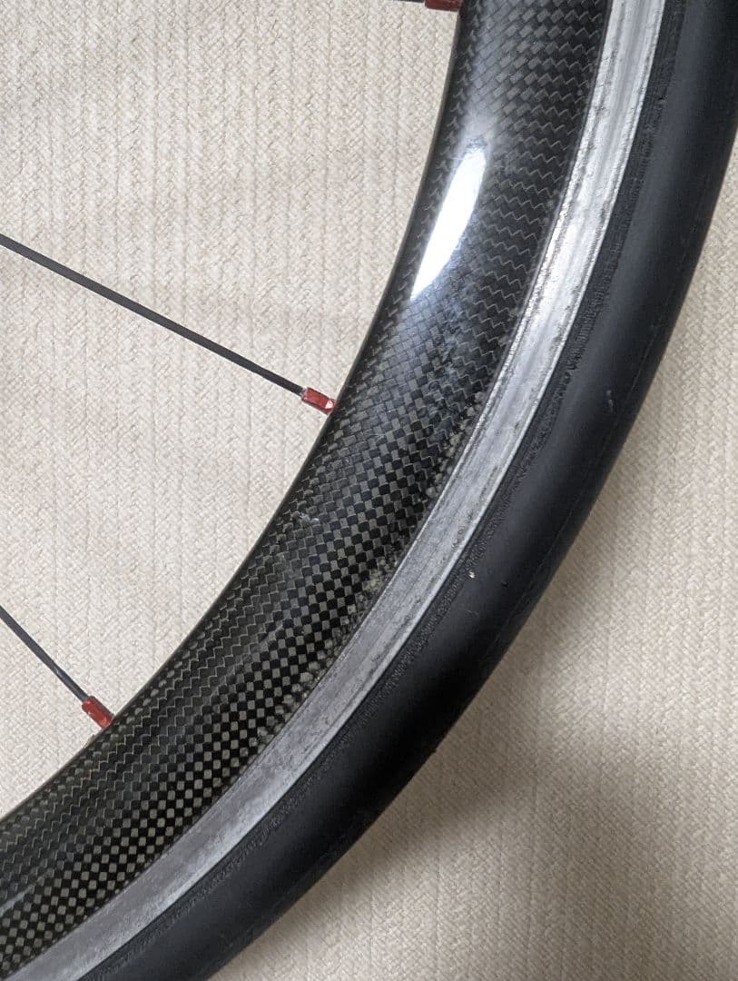 カーボン・アルミコンポジット セミディープホイール（前後セット）