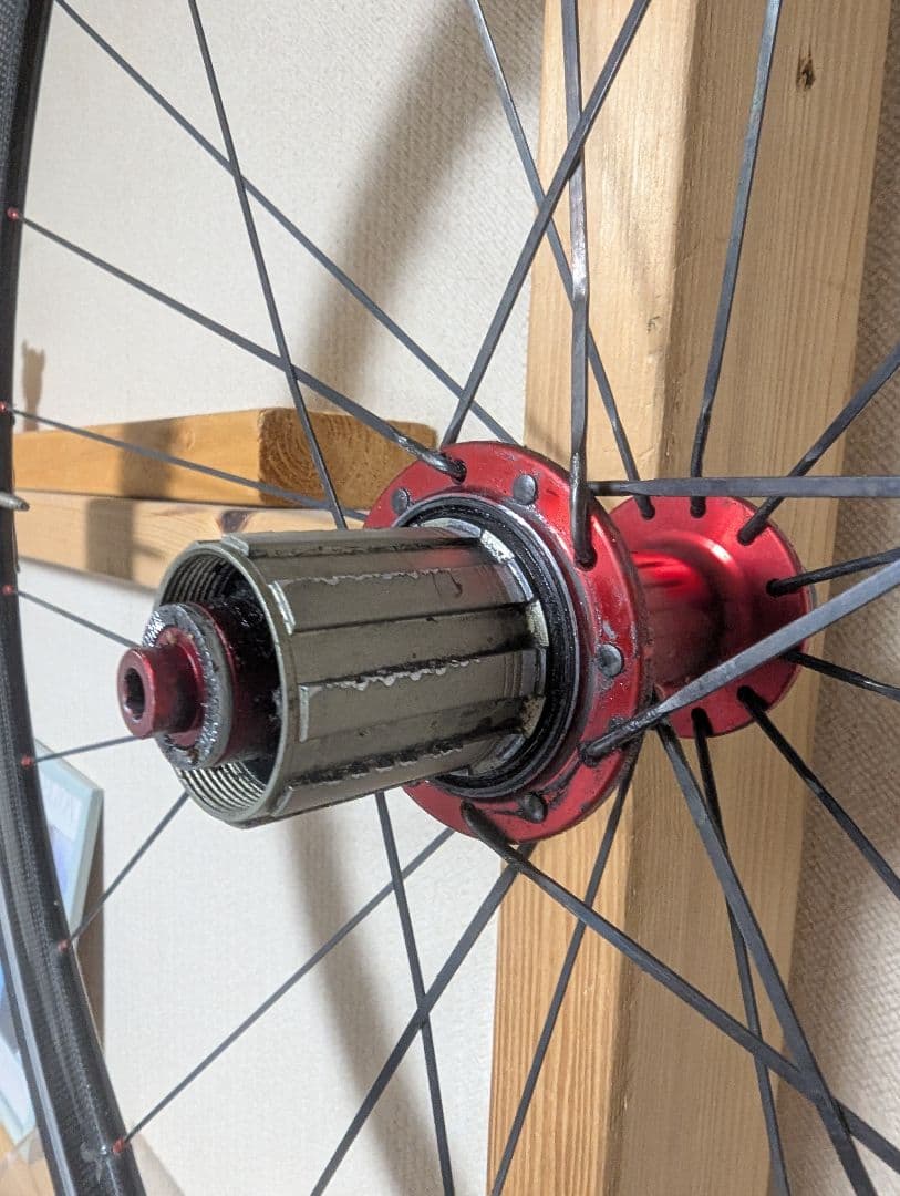 カーボン・アルミコンポジット セミディープホイール（前後セット）