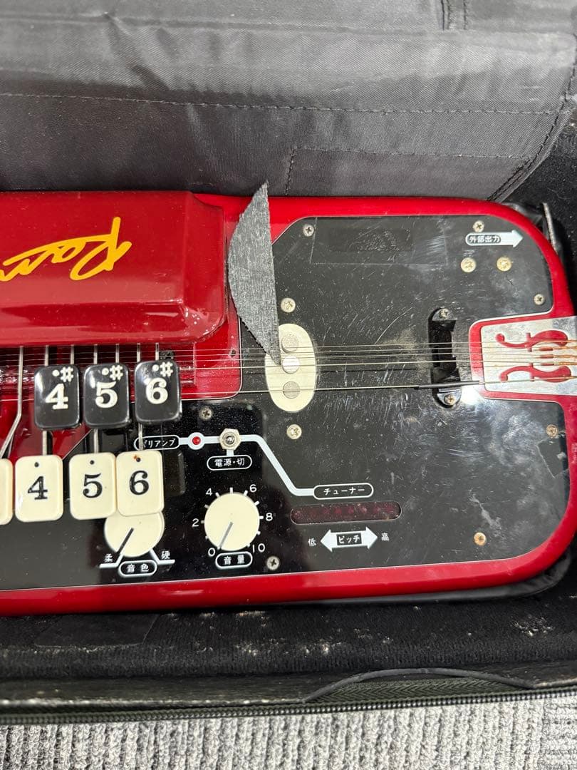 ★希少美品★ SUZUKI 電気大正琴 蘭シリーズ ケース付 通電確認済み