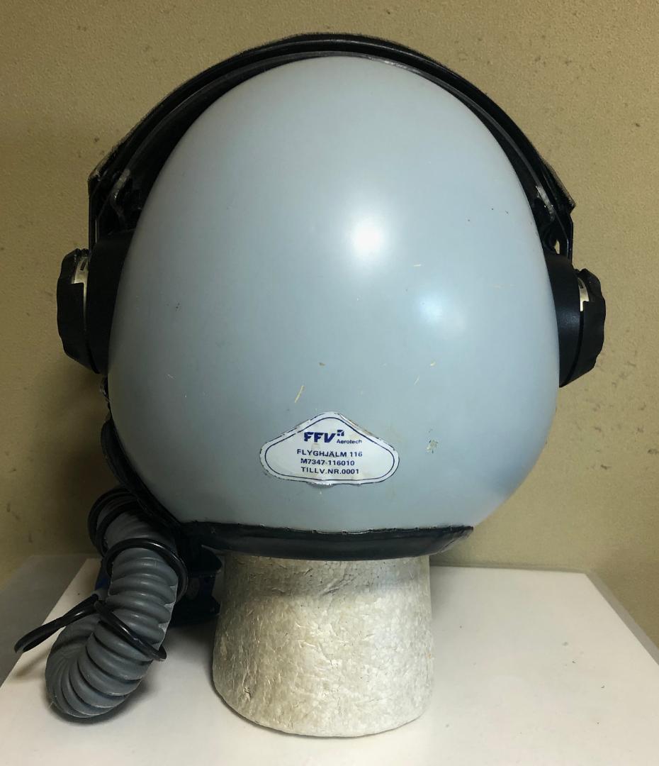 スウェーデン空軍Model116＆MBU-20Pフライトヘルメット試作品