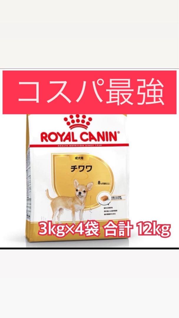  CANIN チワワ ドライフード 12kg