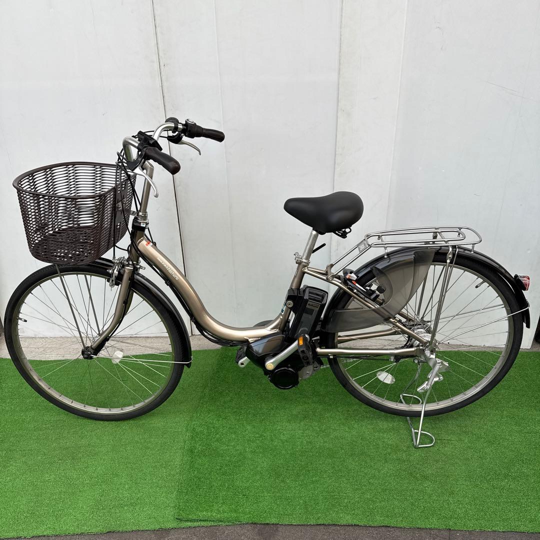 YAMAHAヤマハ電動アシスト自転車26インチ 12.3Ah ゴールド