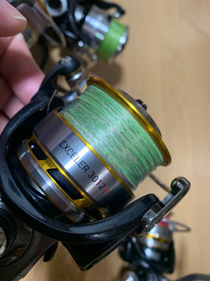 ダイワ　スピニングリール5台セット