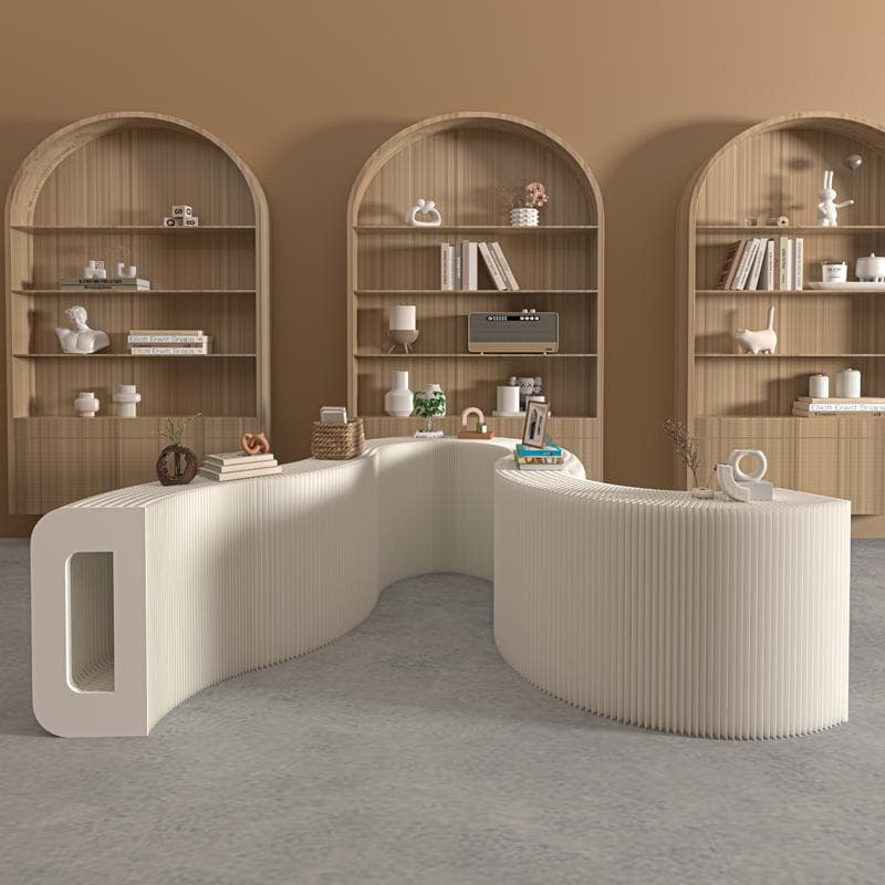 ディスプレイラック D字型展示台店舗用品 陳列台折りたたみ長さ2-3ｍ高さ98㎝