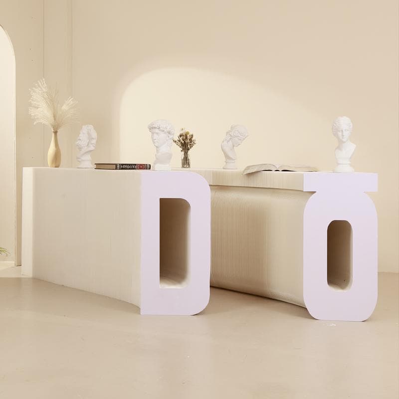 ディスプレイラック D字型展示台店舗用品 陳列台折りたたみ長さ2-3ｍ高さ98㎝