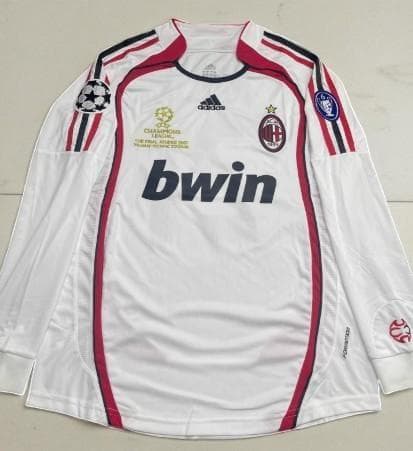 06/07 ACミラン アウェイ 21番 アンドレア・ピルロ 長袖 ユニフォーム