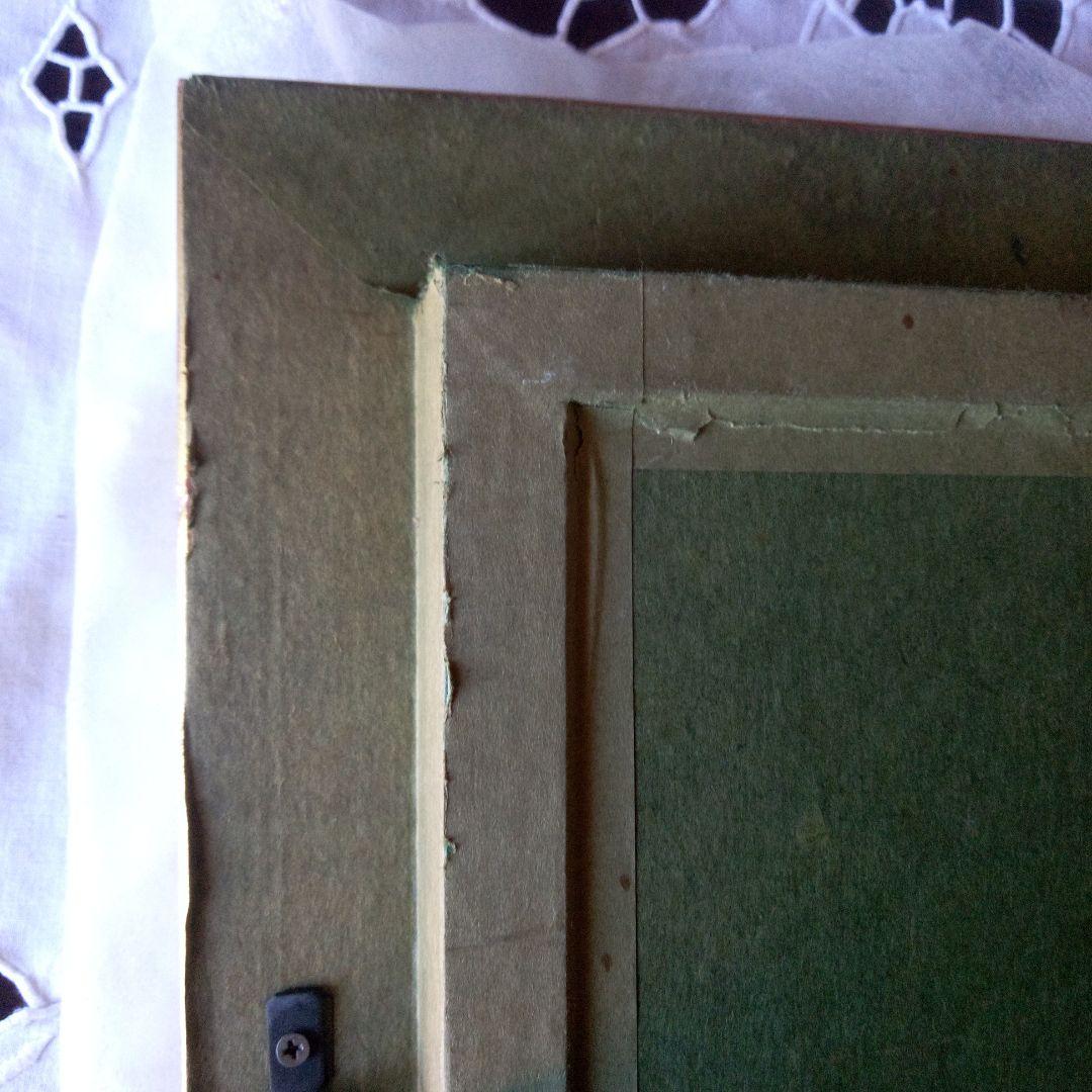 印象派 女性の裸体画 金色フレーム付き