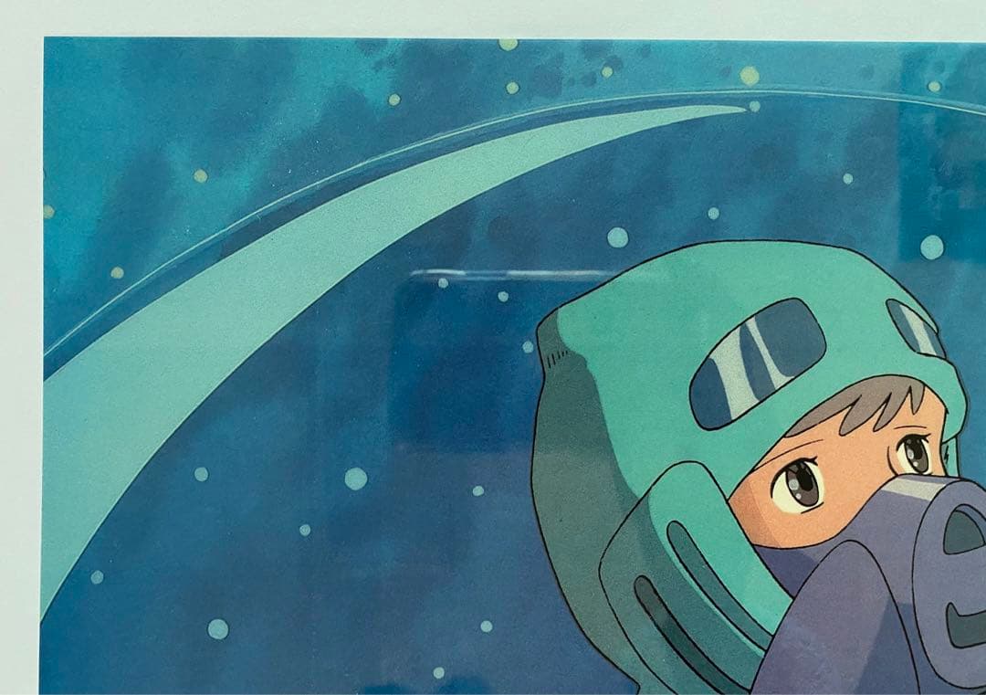 【激レア】風の谷のナウシカ　セルタッチポスターD ジブリ　宮崎駿　B4サイズ