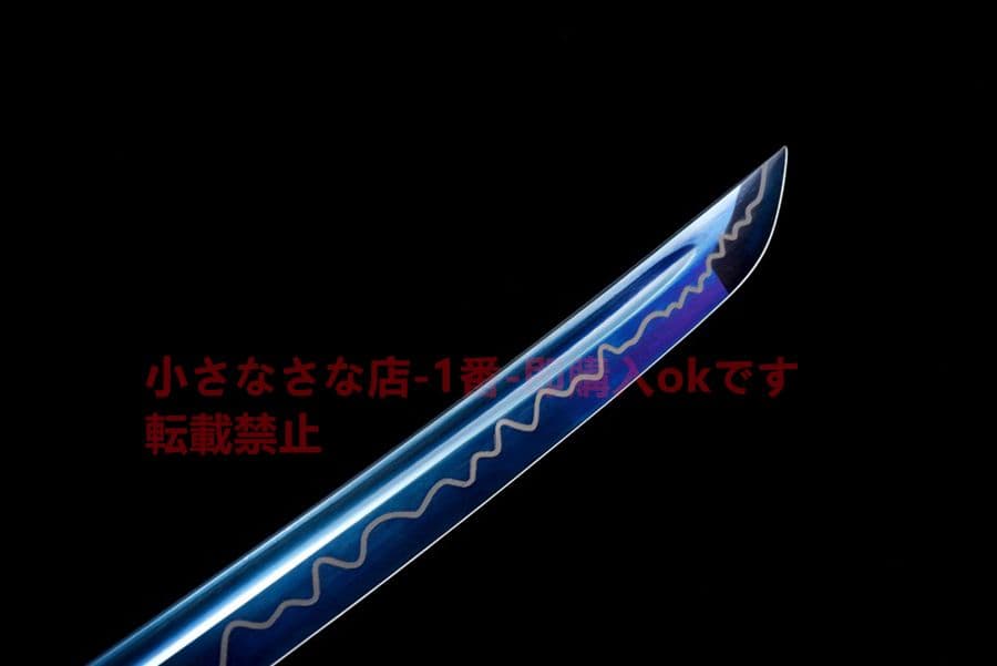 武具　刀装具　日本刀　模造刀   居合刀 墨藍武士