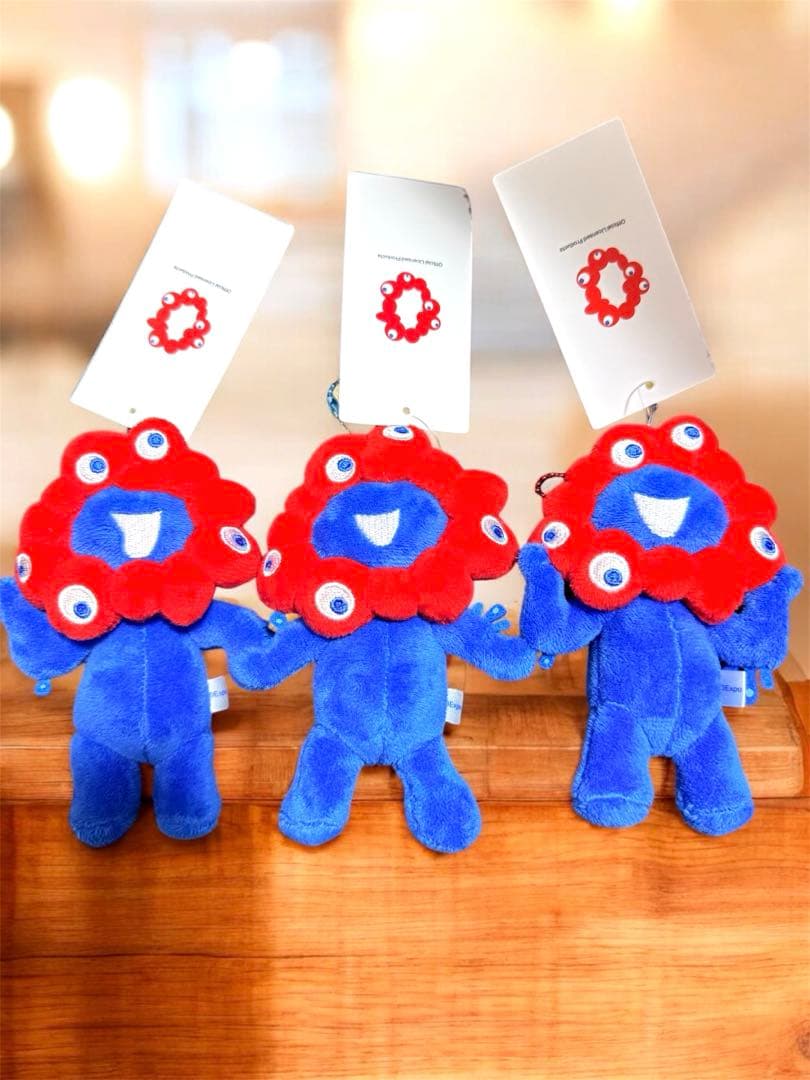 大阪関西万博　ミャクミャク　ボールチェーンマスコットa.b.c Expo2025