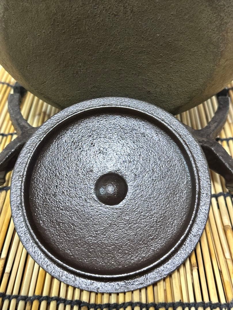 未使用品　南部宝星堂造　１３型　糸目肌　南部鉄瓶　NE様　売約済み