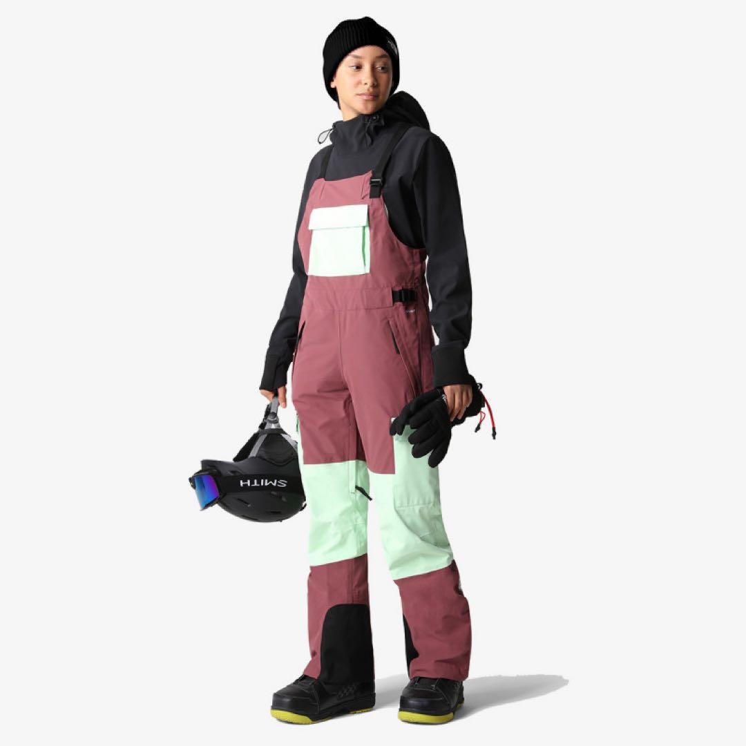 ノースフェイス　レディース　スキー　スノボージャケット　ビブパンツ Mサイズ