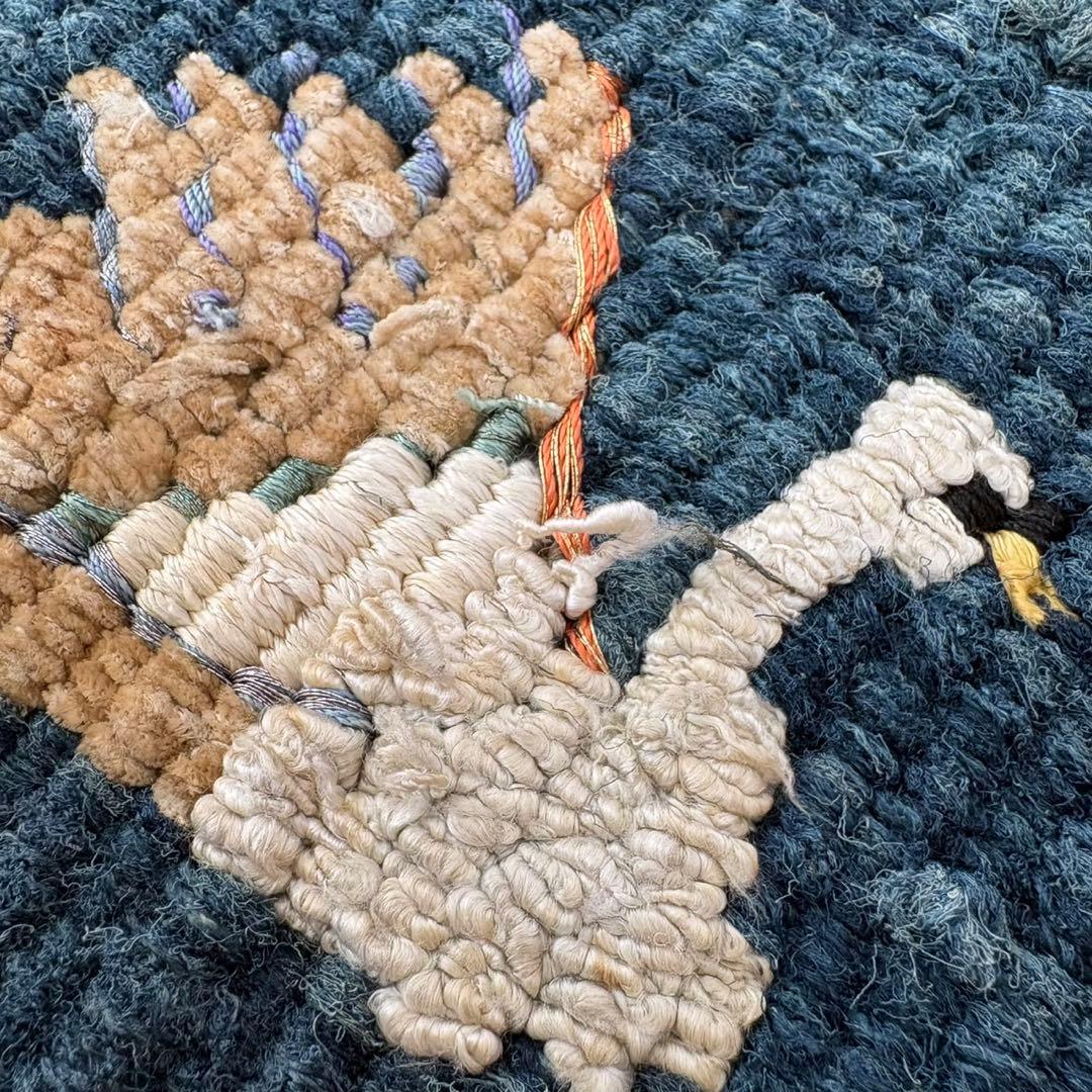 山鹿清華 タペストリー 手織錦 壁掛け 希少