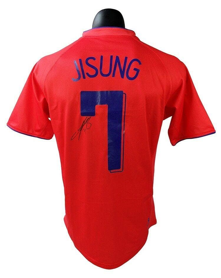 直筆サイン入りユニフォーム パク・チソン マンチェスター・ユナイテッドFC