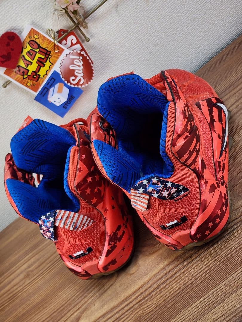 ​【希少】NIKE LEBRON 12 USA 27cm レブロン12