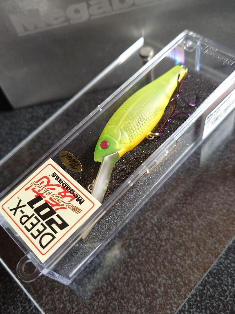 メガバス ディープエックス201 '10 限定 伊東チャート 紫針 新品未開封
