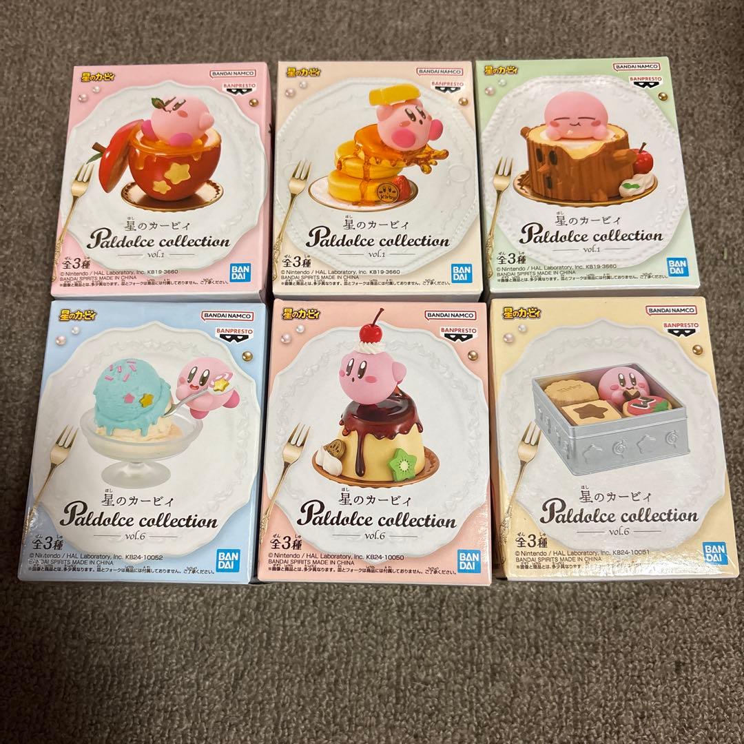 星のカービィ　パルドルチェコレクション　vol.1 ・vol.6